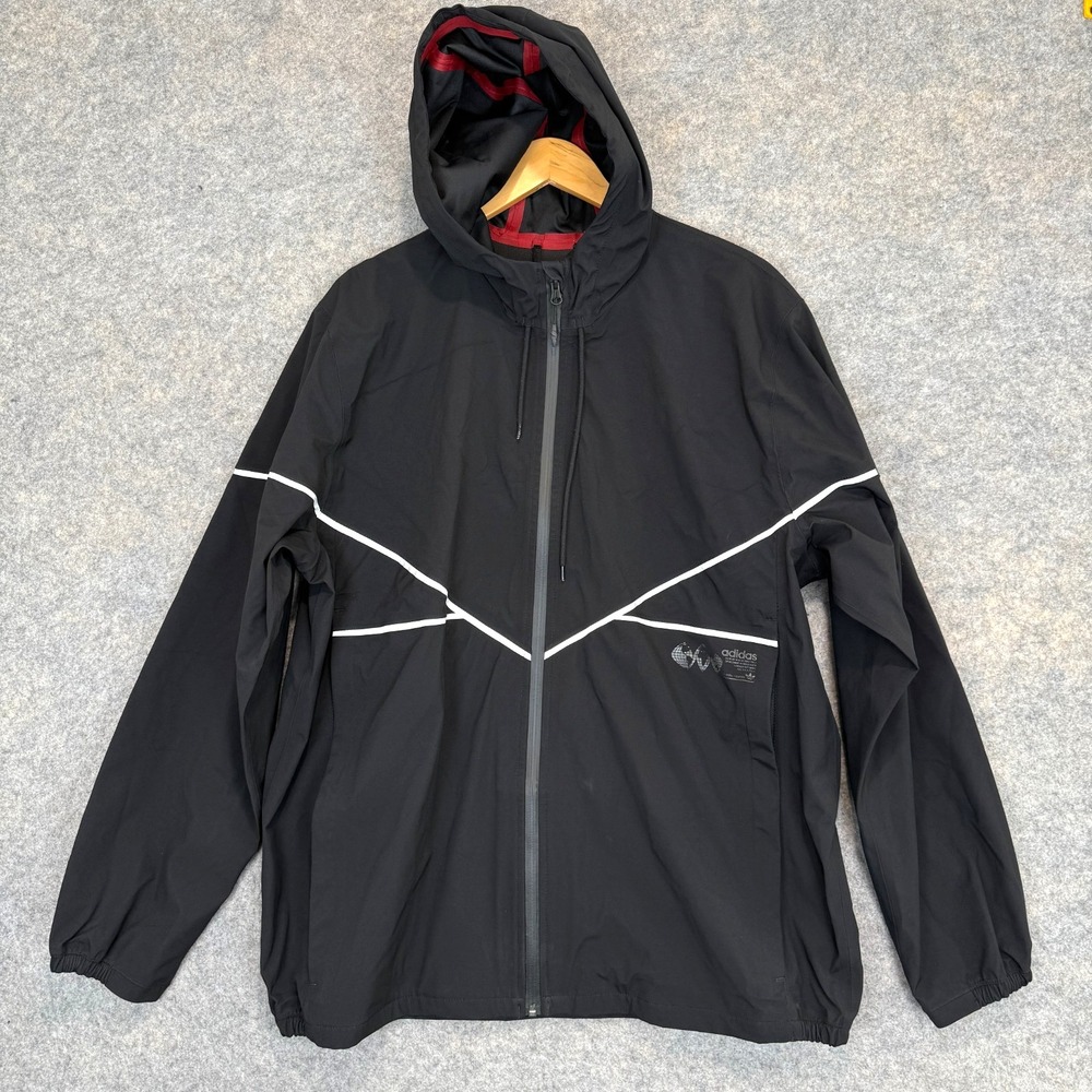Adidas Premiere Skateboard Team Jacket Mens XL BR4006 K-WAY 101.4 OZ Tape Seam